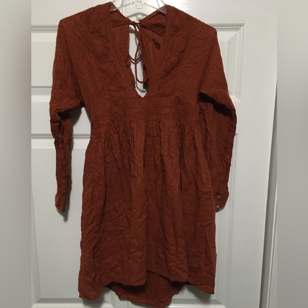 New Without Tags Free People Babydoll Mini Dress